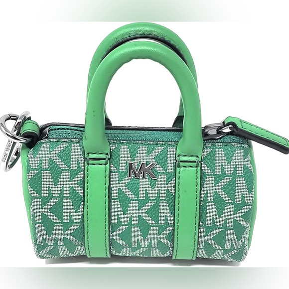 BAG GAME - Michael Kors Green Mini Duffle Bag - Picture 6 of 6